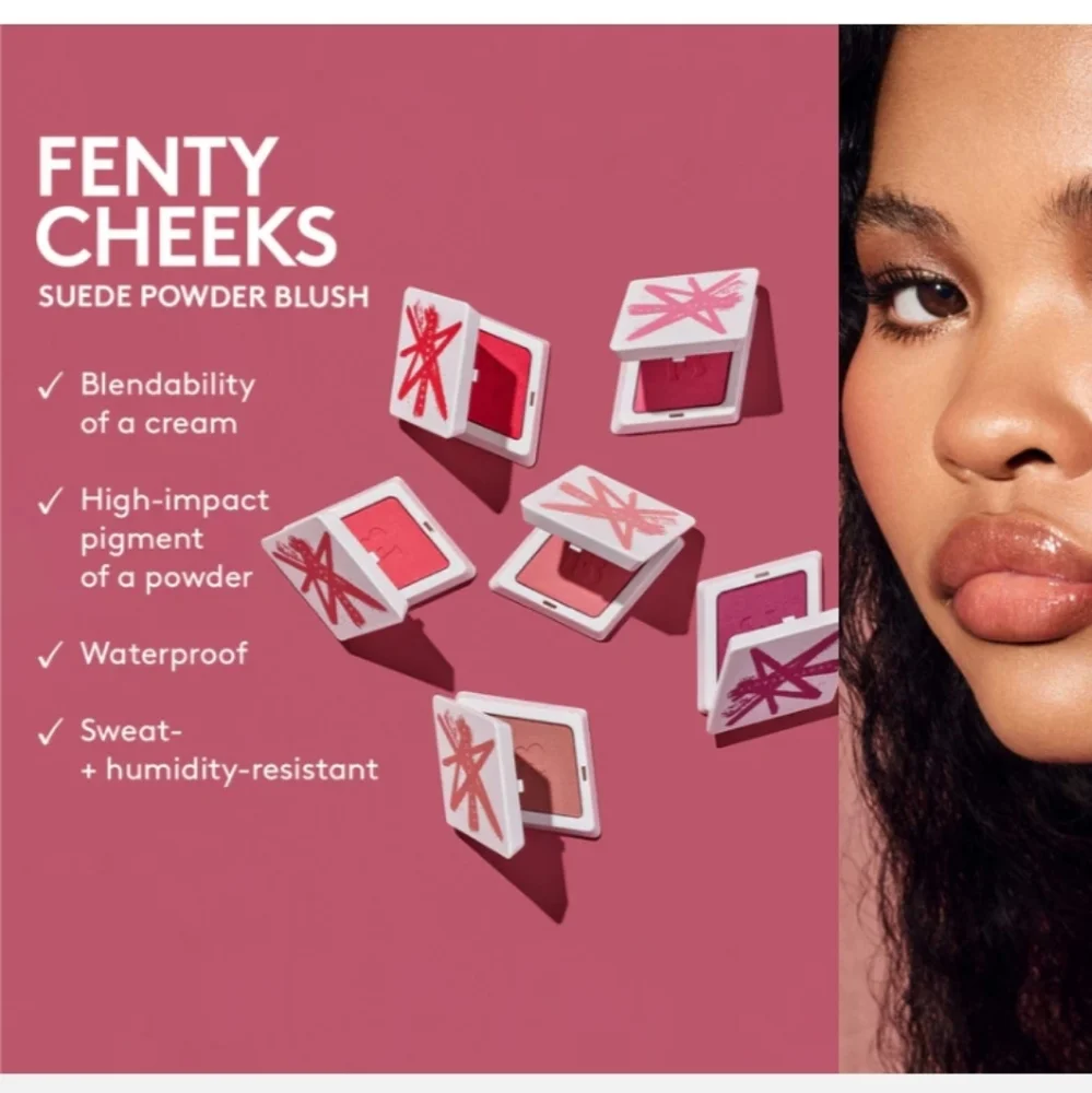 Fenty Beauty Suede Cheeks Blush in Summertime Wine